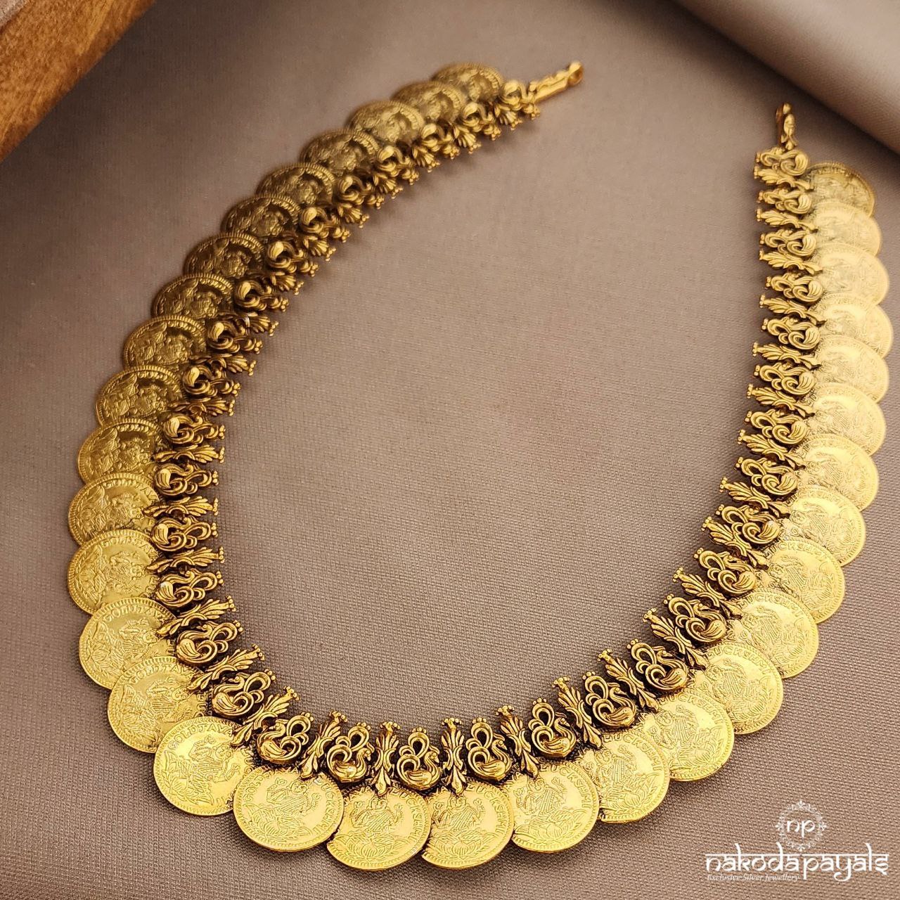 Coined Lakshmi Neckpiece (Gn9471)