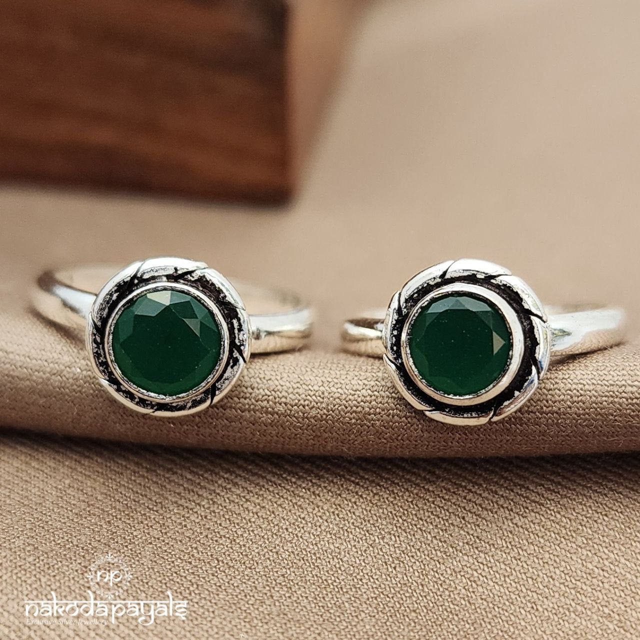 Circlet Green Toerings (T4602)