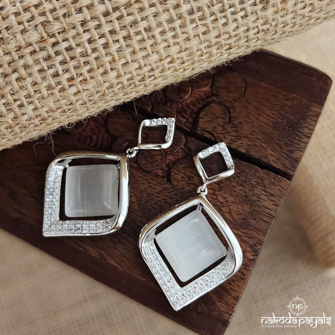 Ice Glow Charm Earrings (St3383)