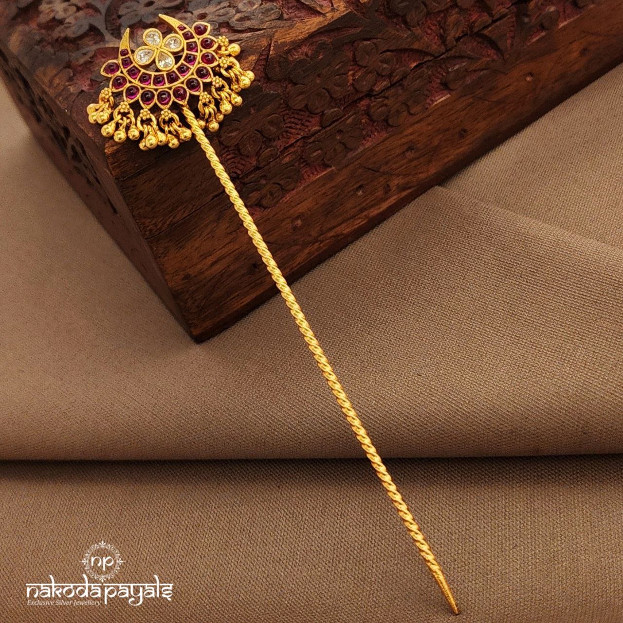 Half Moon Pink Hair Accessories (Ha0095)