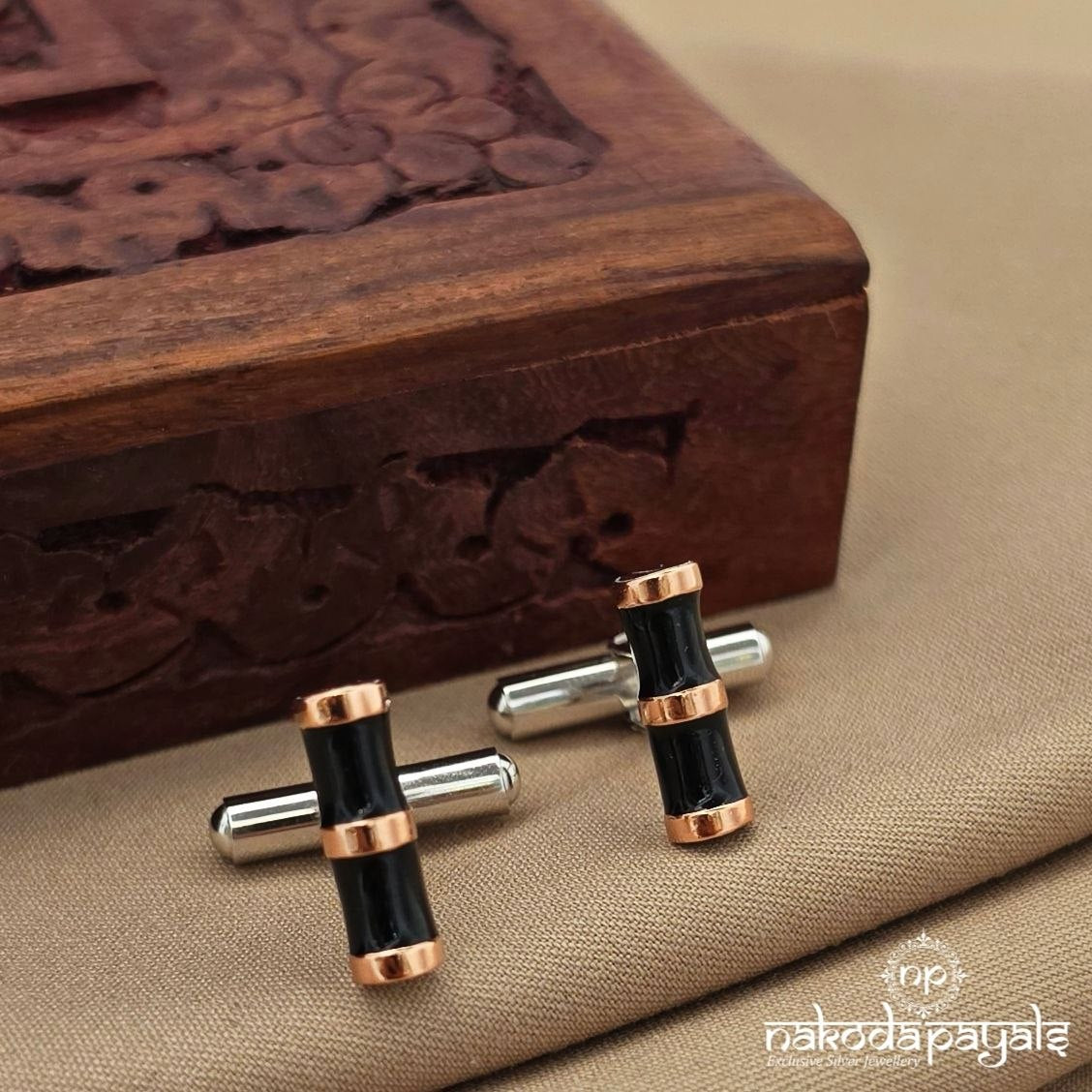 Classic Black Cufflinks (CF0232)