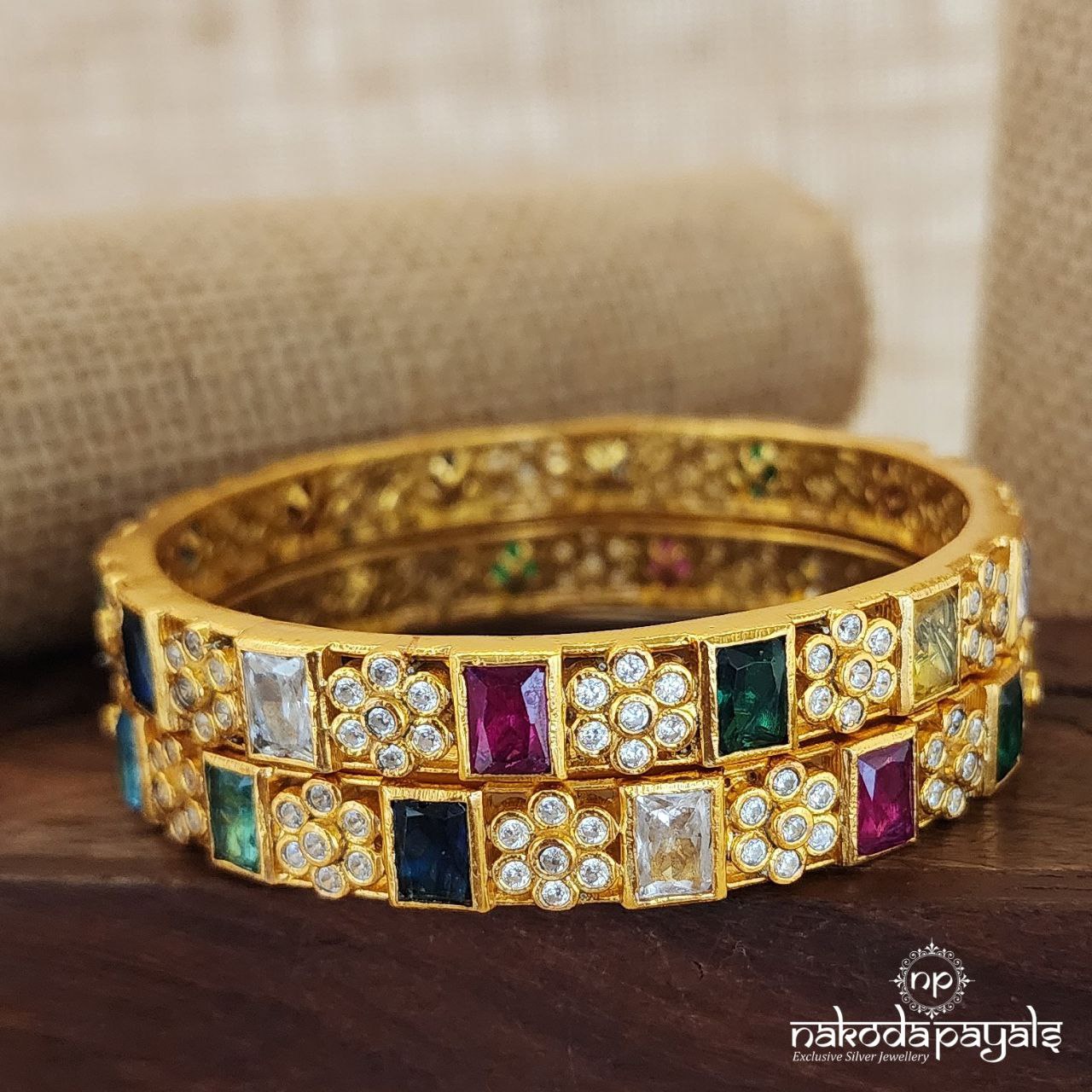 Navratna Bangles (Gk2765)