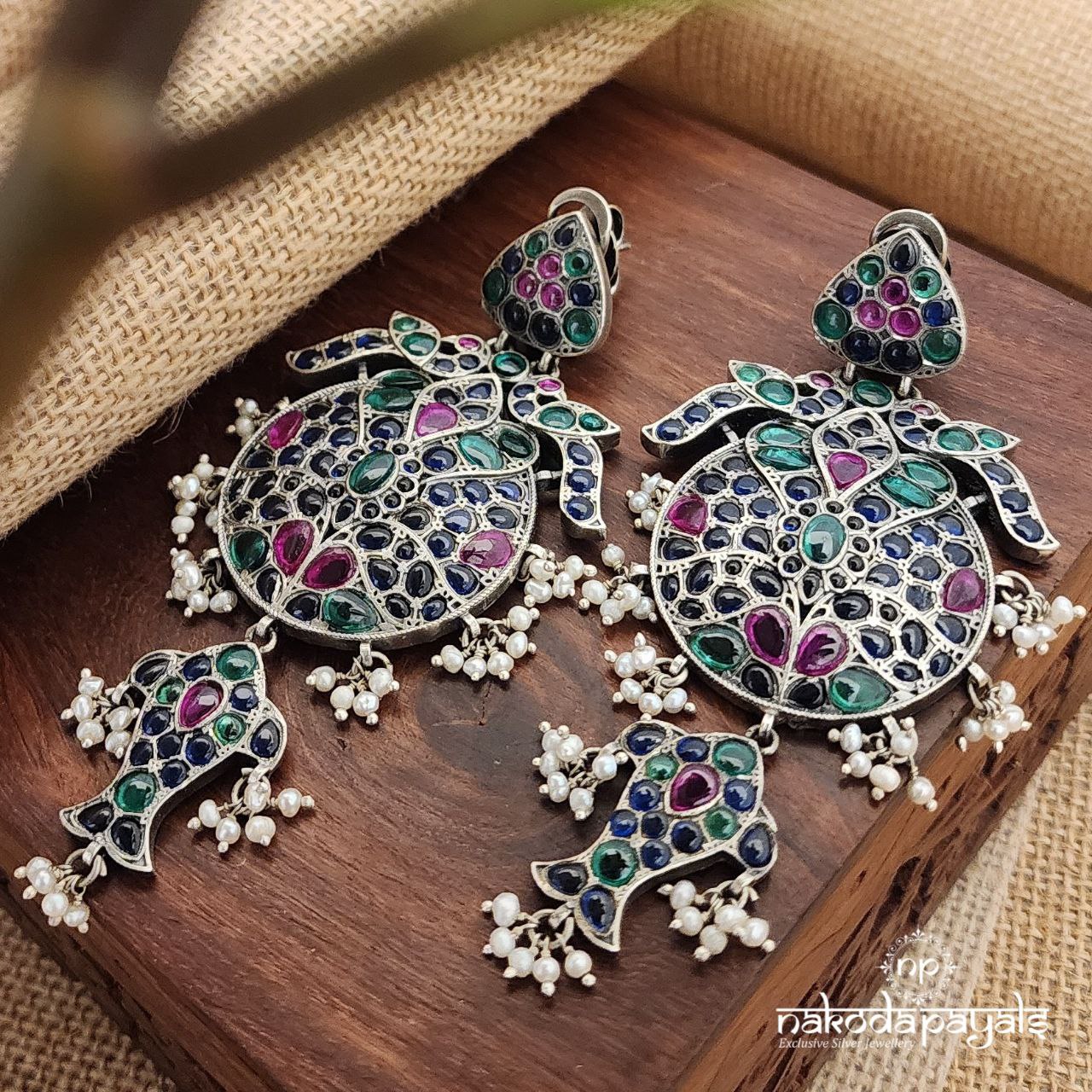MultiColor Tortoise Earrings (C8189)
