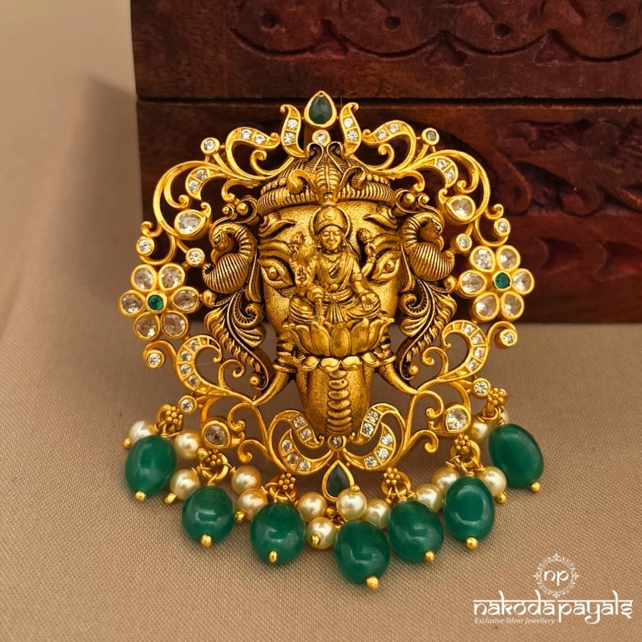 Lakshmi Ganesha Pendant (Gp2508)
