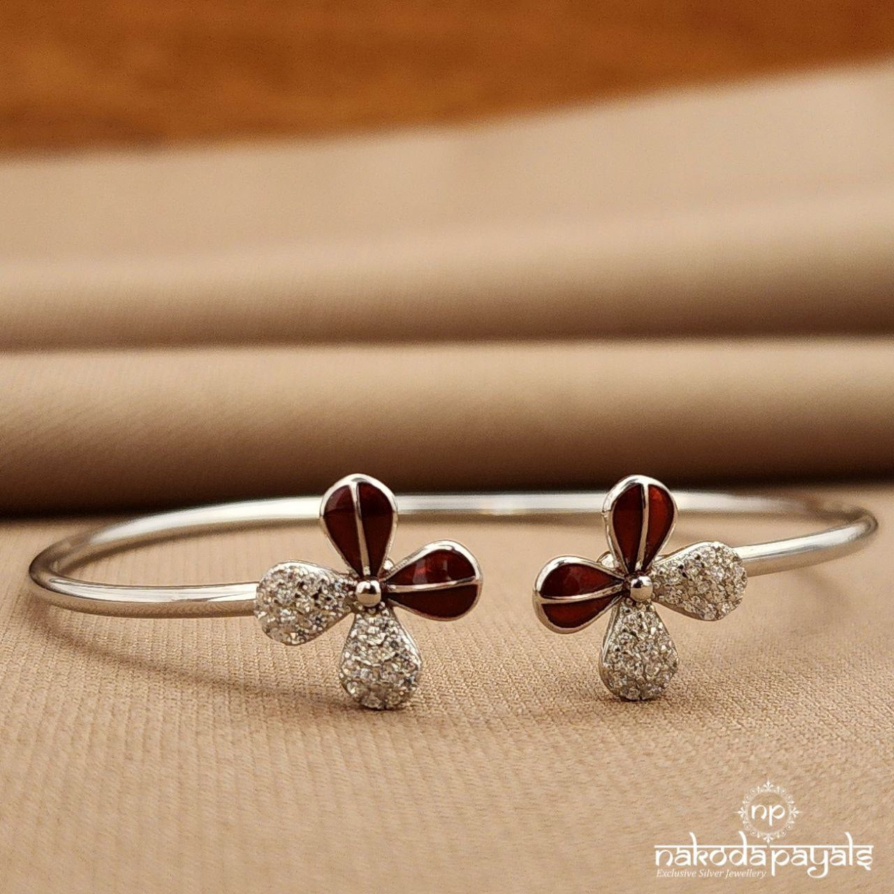 Red CZ Adjustable Kada (St3860)