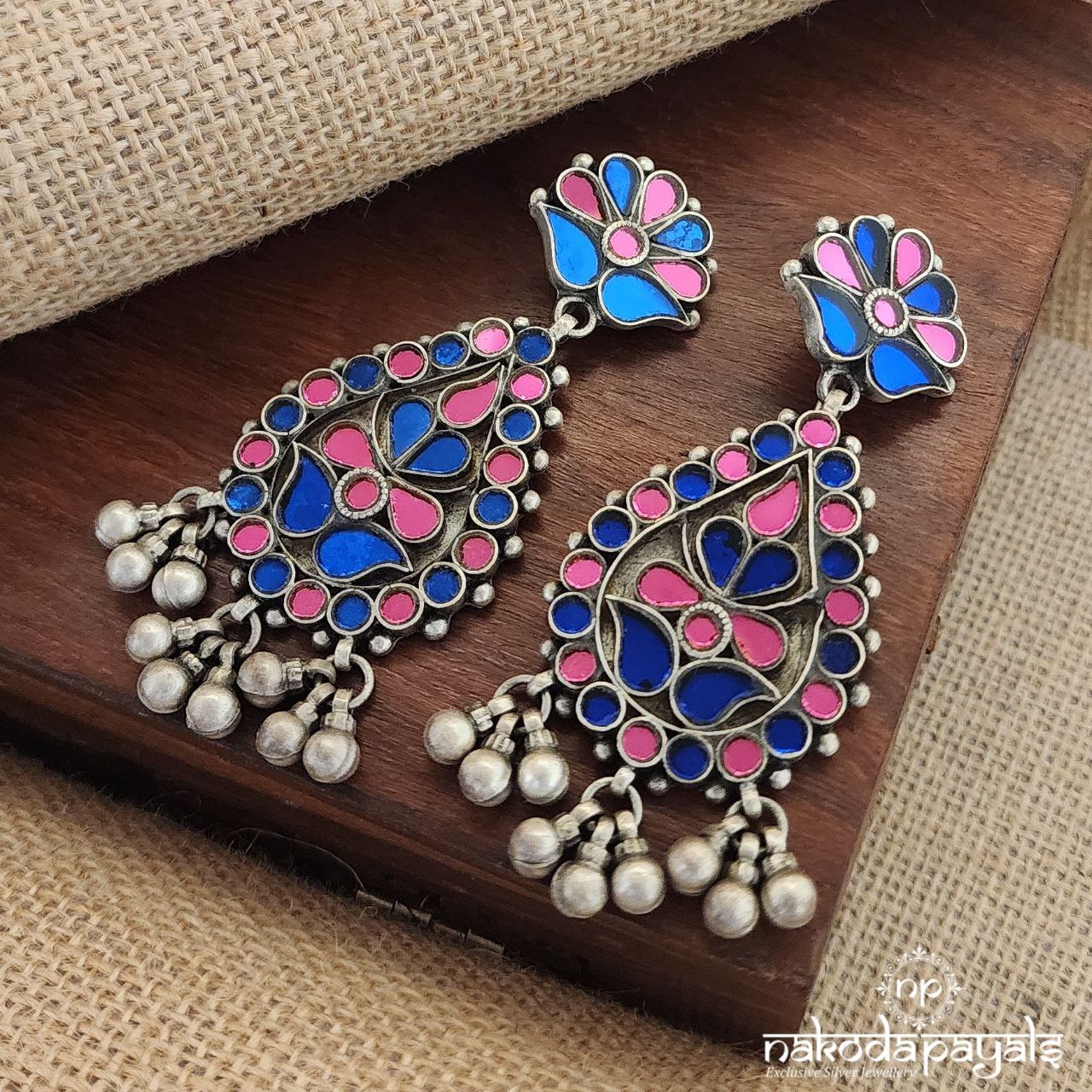 Sparkling Pink & Blue Hanging (C3036)