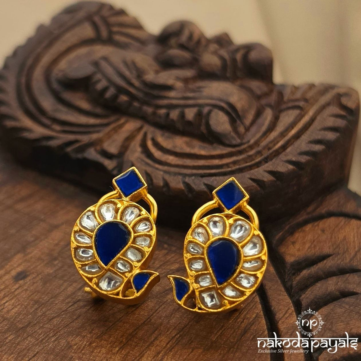 Blue Mango Studs (Ge11563)