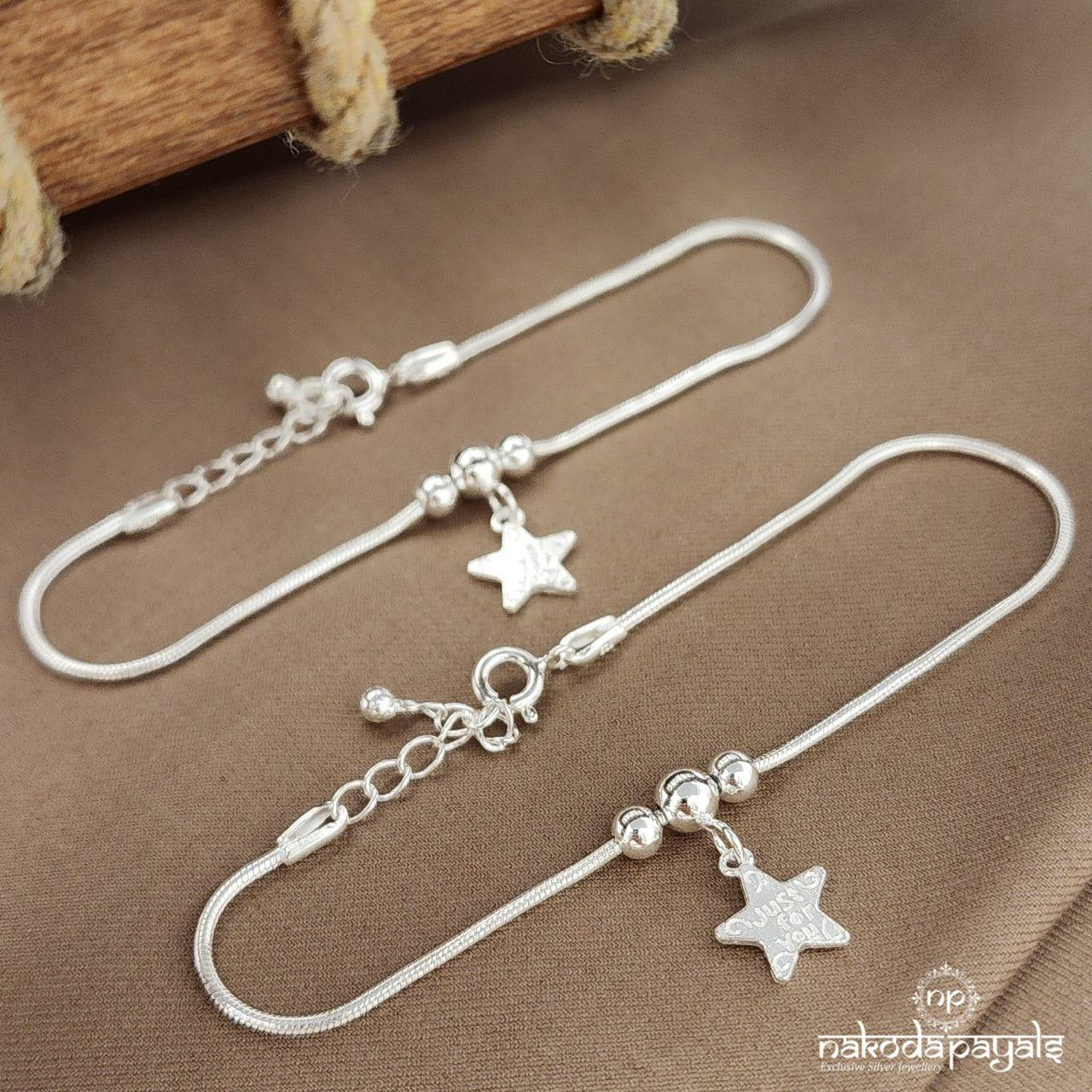 Star Drop Kids Anklets (Ka9398)