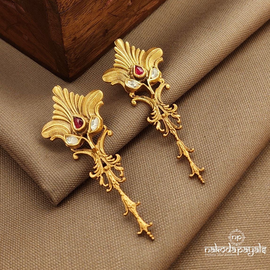 Unique Kundan Earrings (Ge10381)