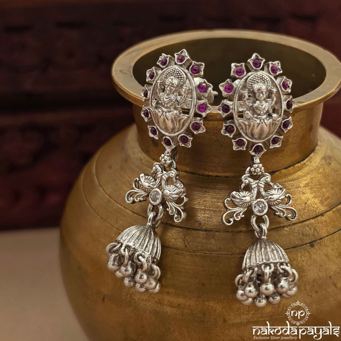 Divine Lakshmi Jhumka (J1778)