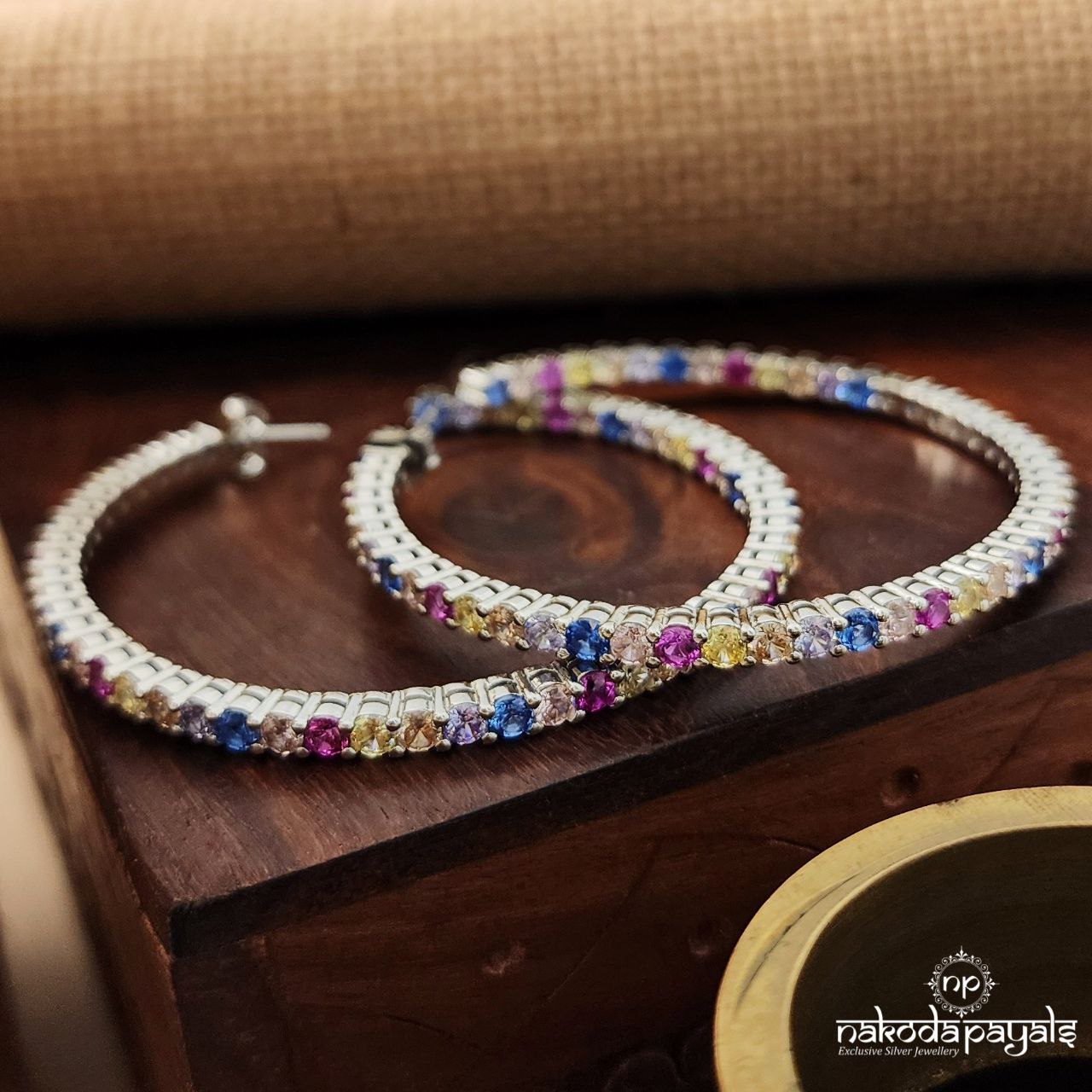 Sparkling MultiColor Earrings (St3316)