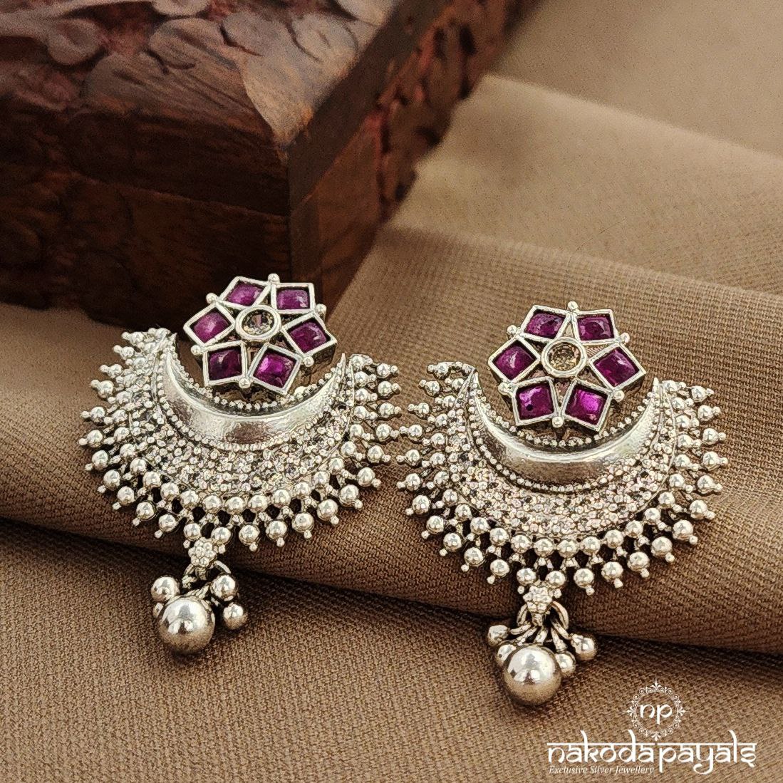 Squarish Pink Studs (S9496)