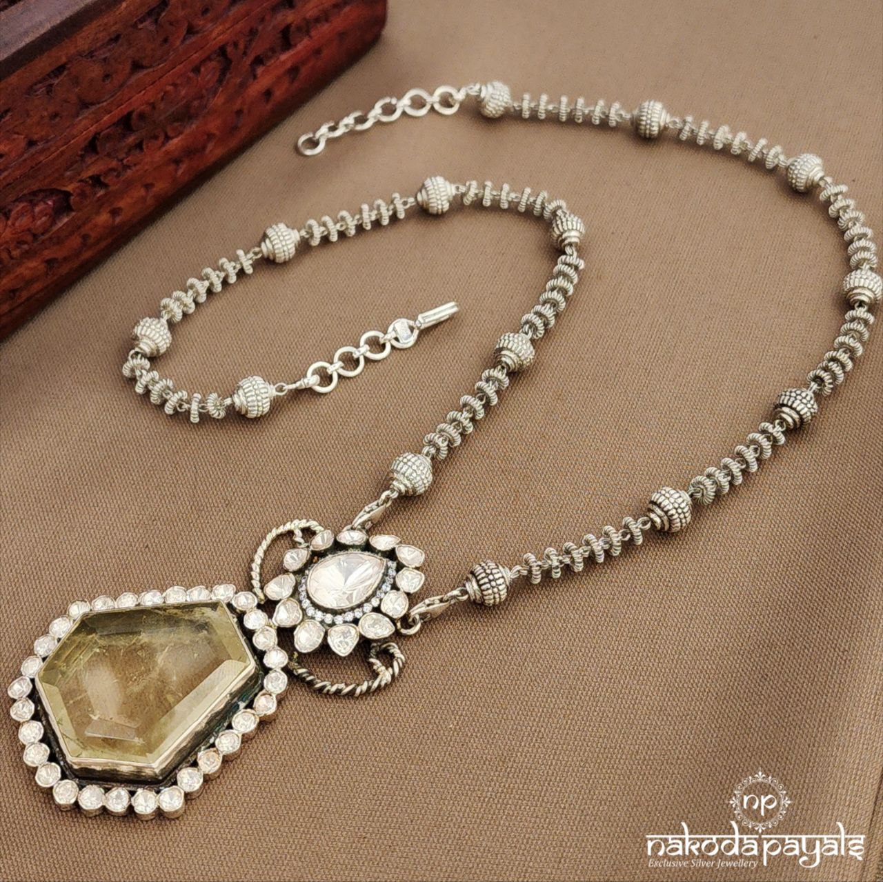 Moissanite Ball Neckpiece (N11603)