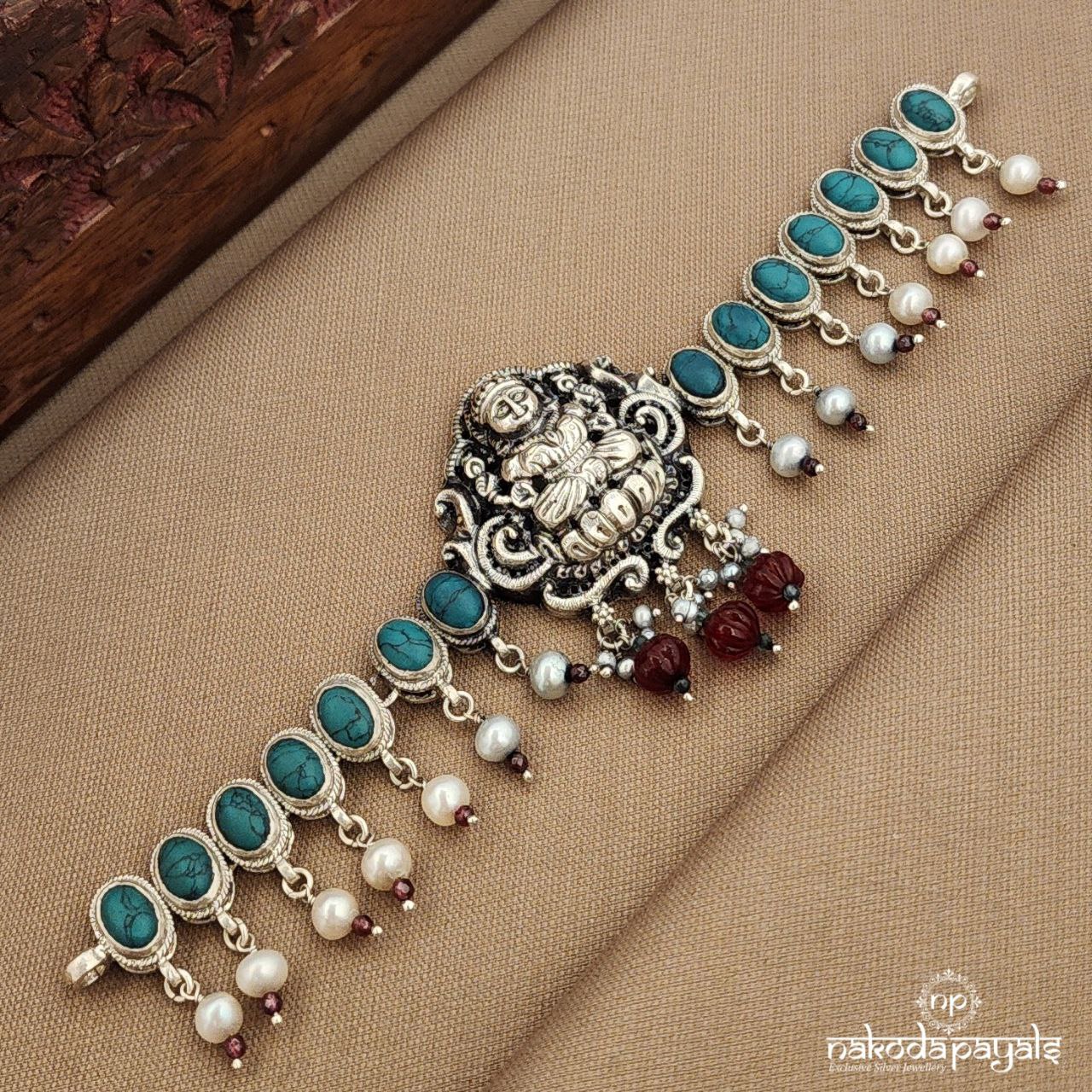Lakshmi Turquoise Choker (N11274)