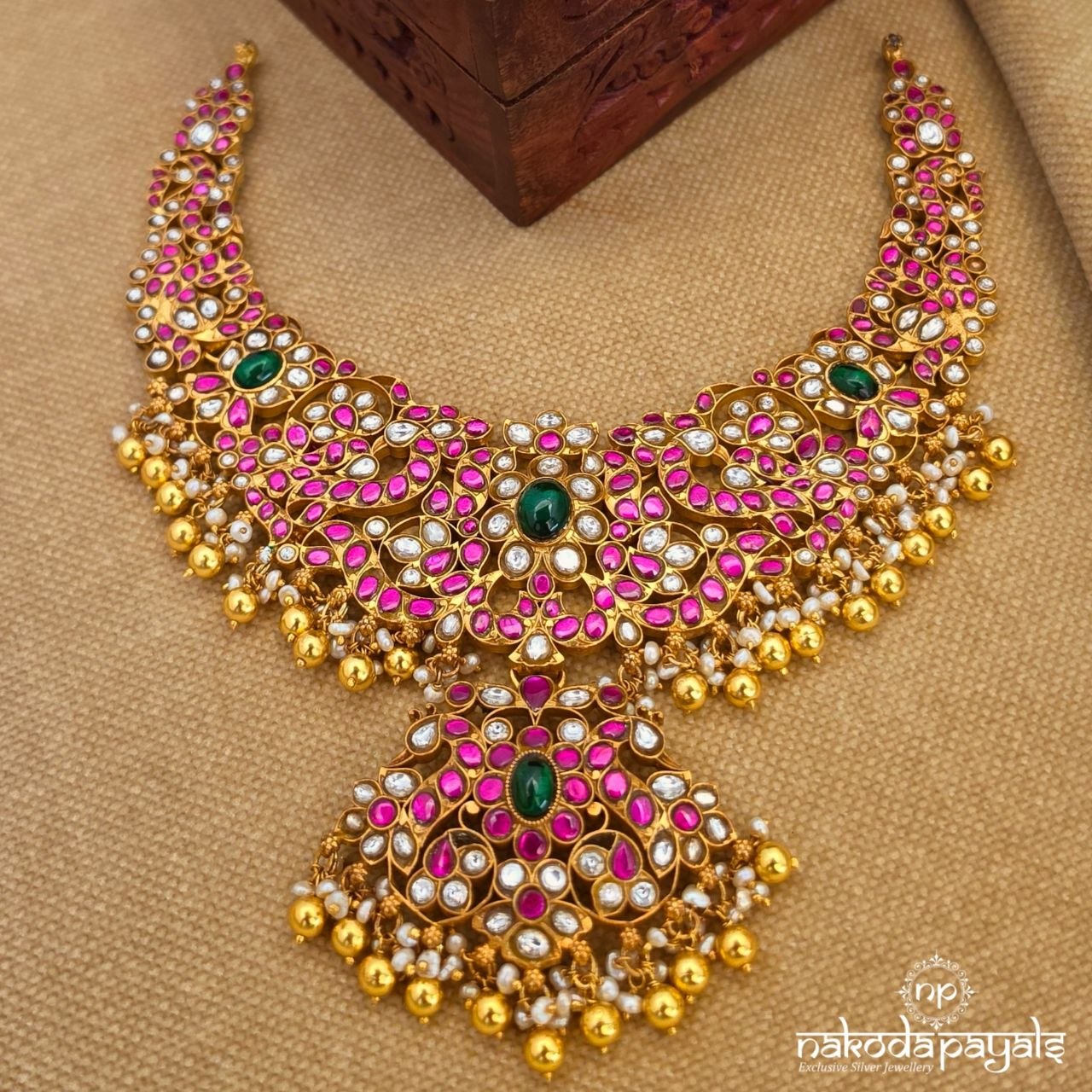 Exemplary Kundan Neckpiece (Gn10533)