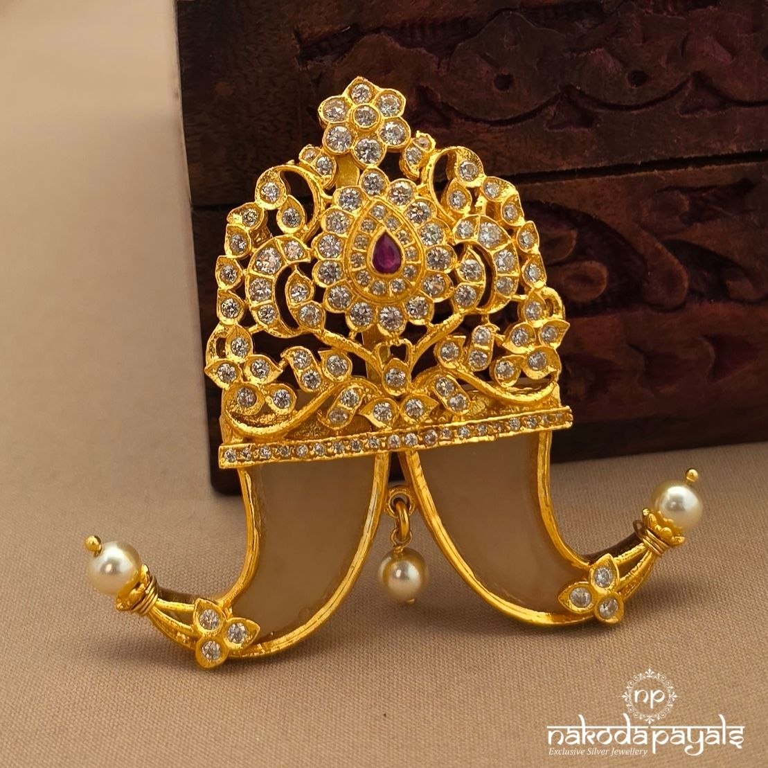 Pinkish Puligoru Pendant (Gp2572)