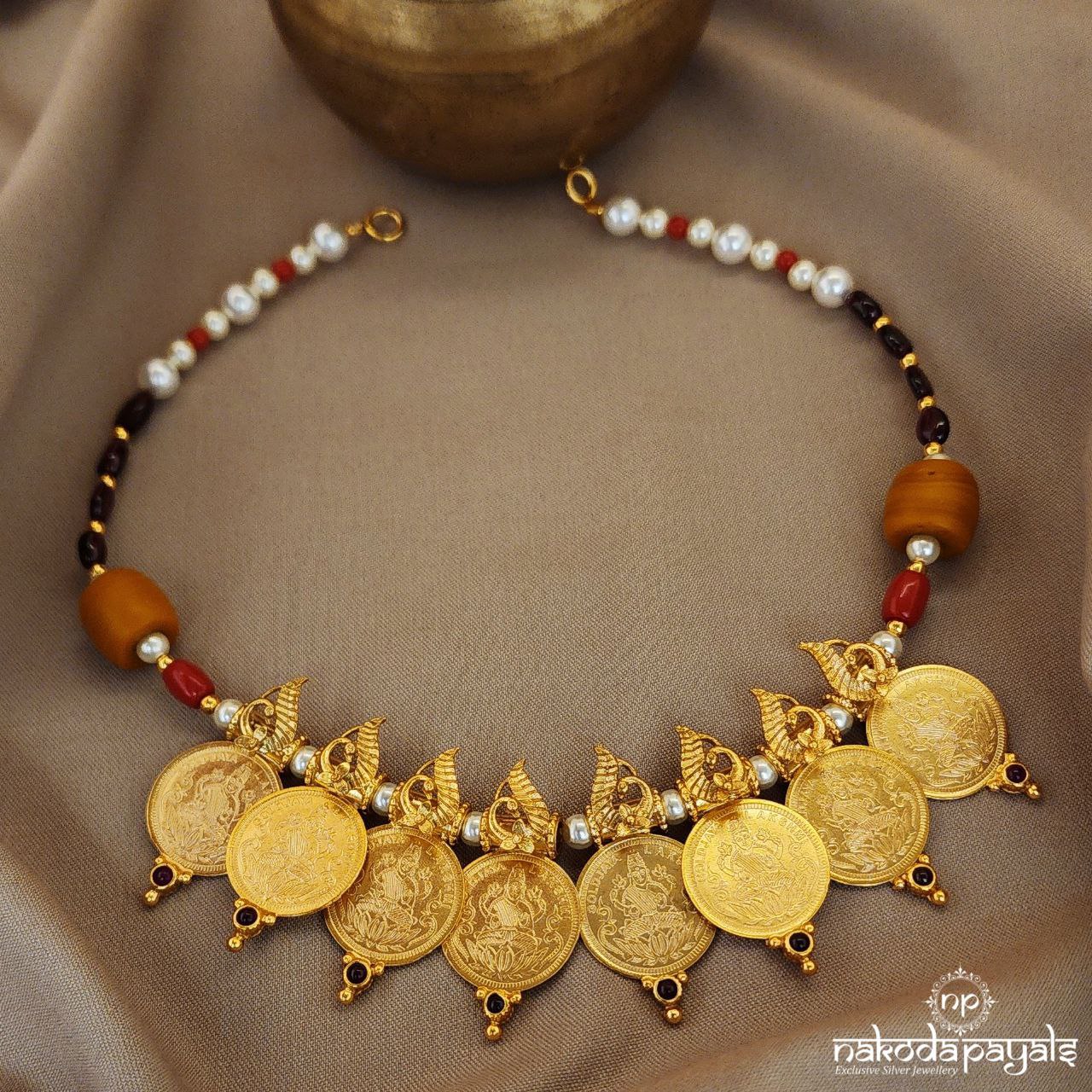Coral Mirage Coined Neckpiece (Gn8479)