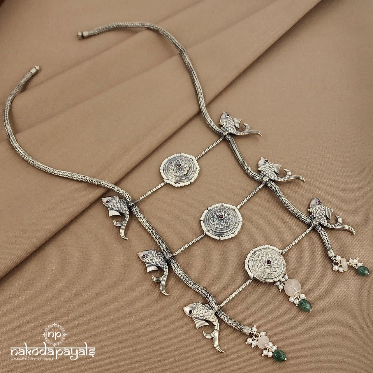 Tribal Unique Fish Neckpiece (N11197)