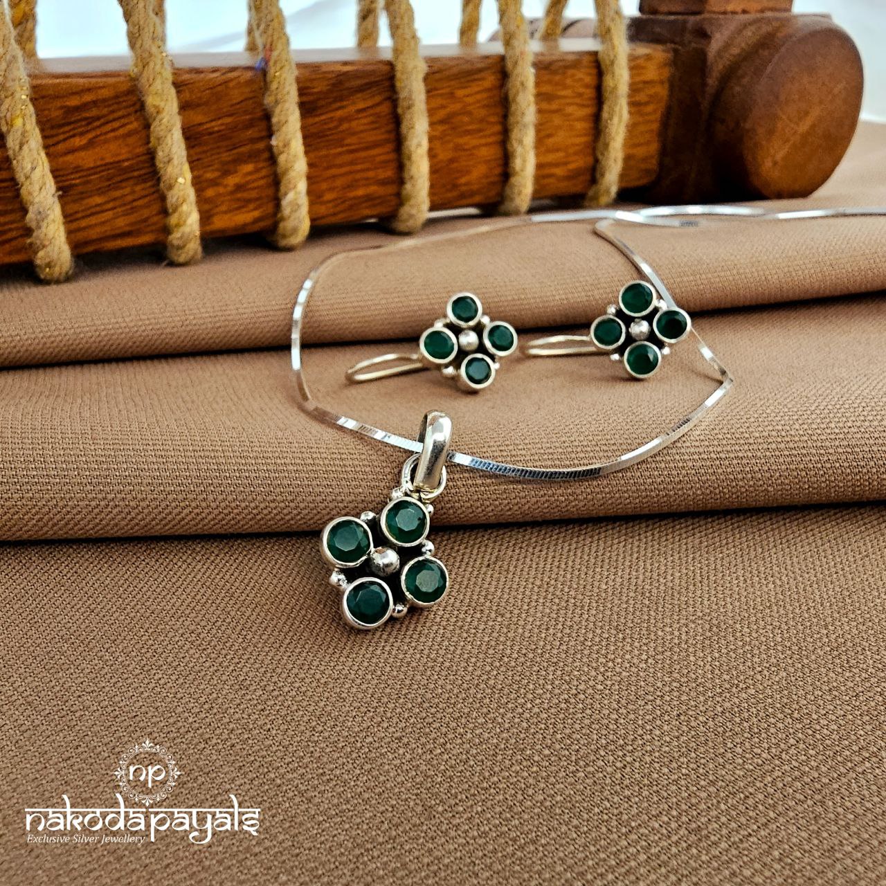 Green Pendant Set (N11524)