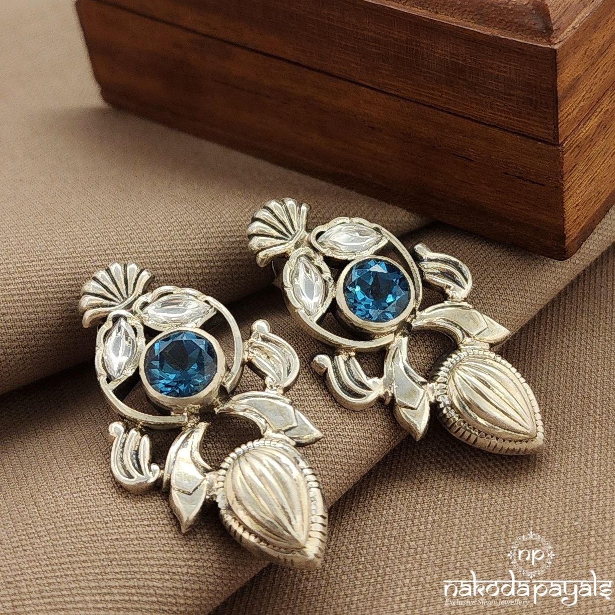 Graceful Blue Earrings (C3823)