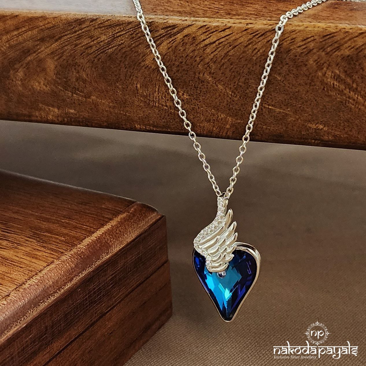 Blue Sweetheart Neckpiece (St3893)