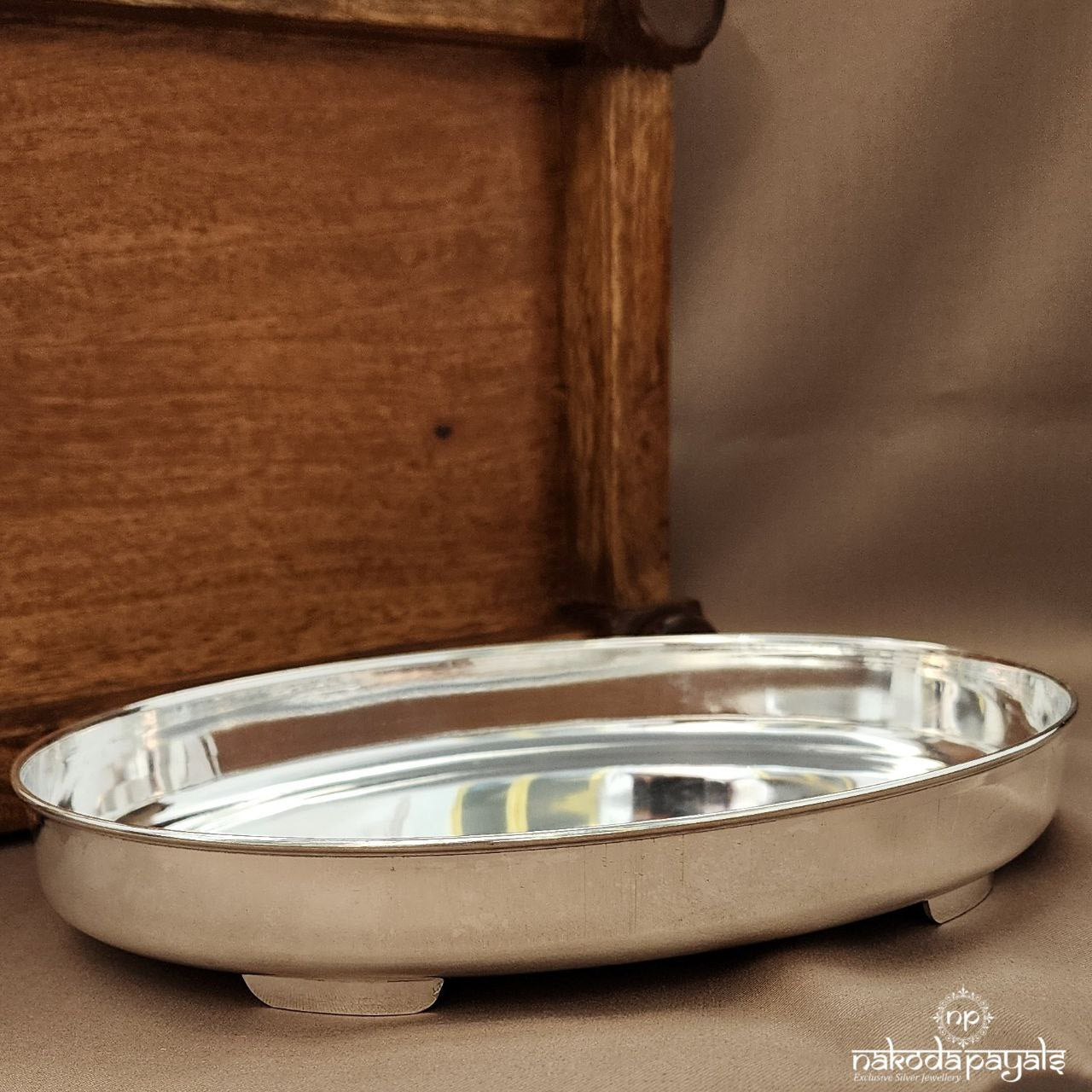 Shinney Oval Plate (Aa2240)