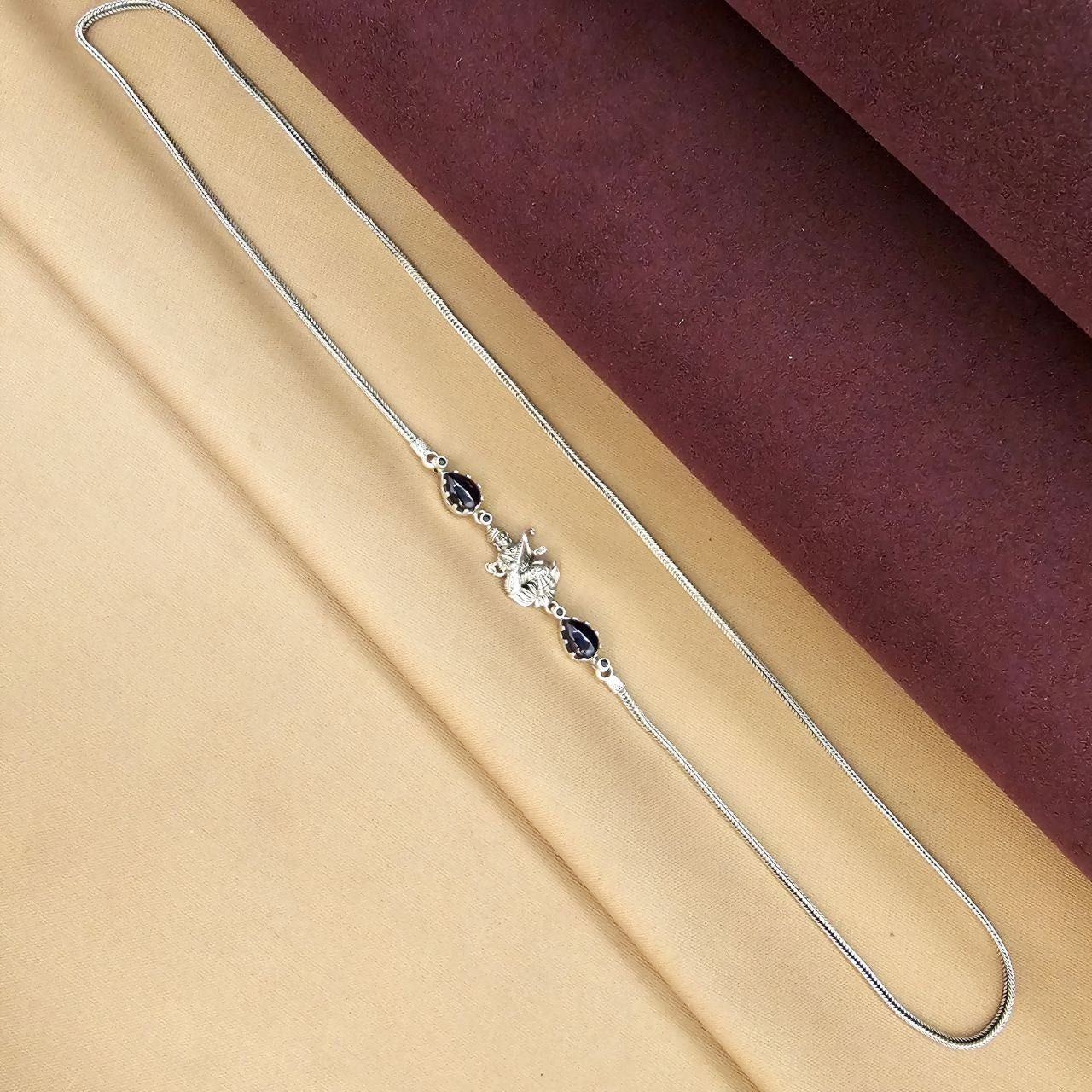 Black Onyx Lakshmi Mope Mala (N11574)