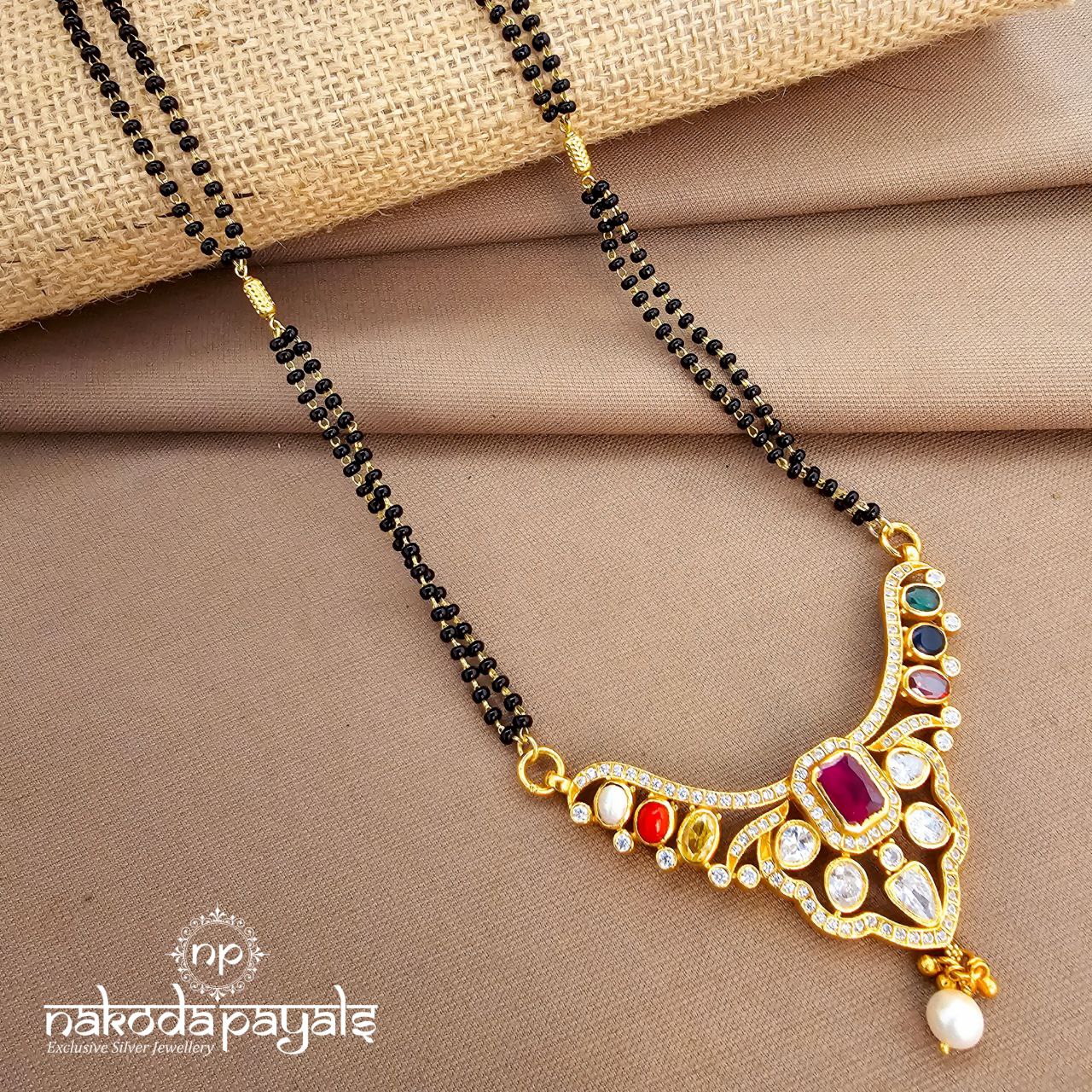 Navaratna CZ Mangalsutra (Ms0620)