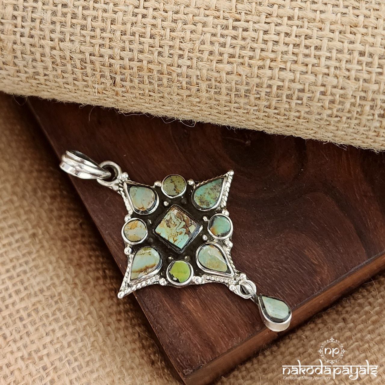 Greenish Mist Pendant(P2464)