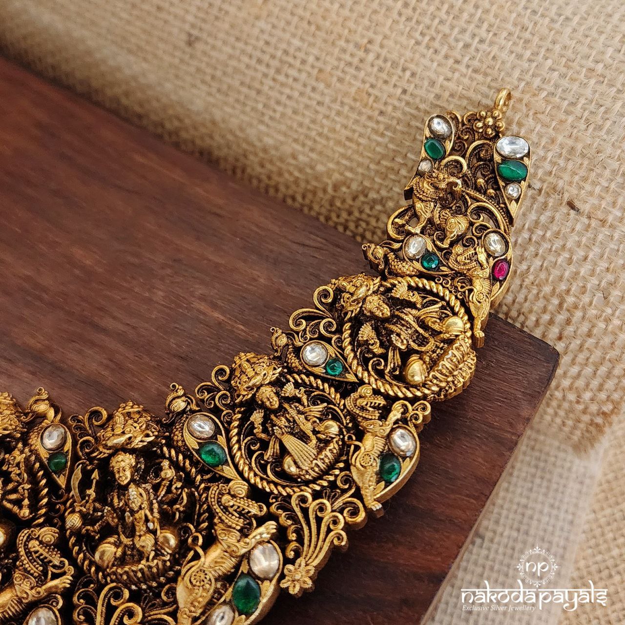 Lord Lakshmi Neckpiece (Gn8447)