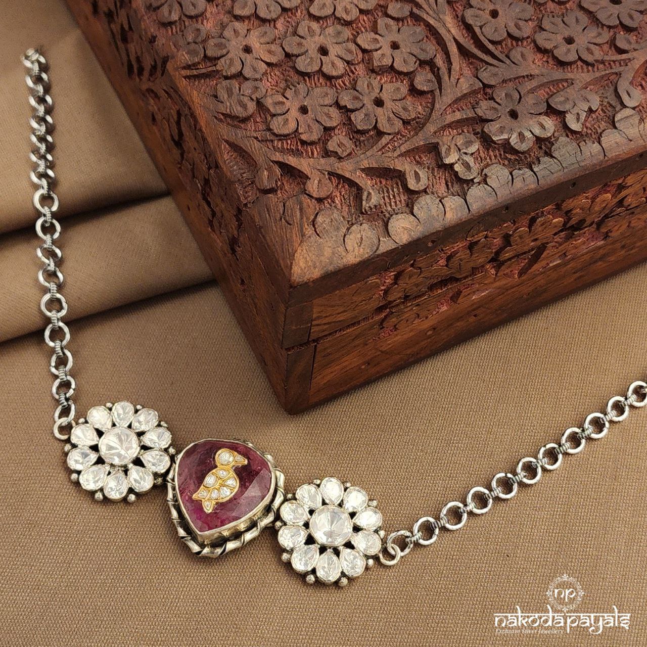 Pink Moissanite Choker (N11497)