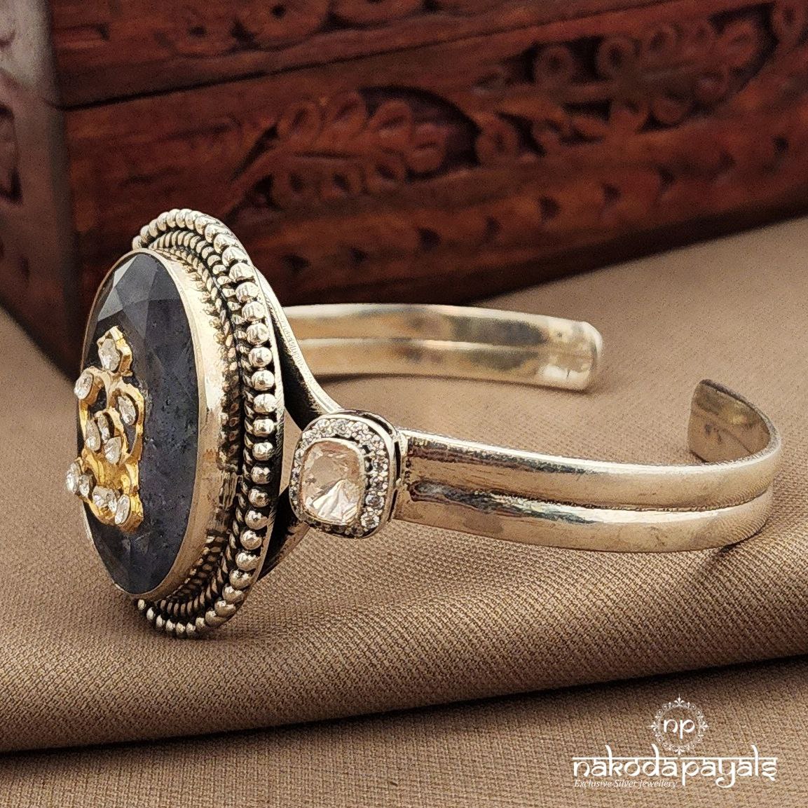 Amethyst Dual Tone Kada (K6274)