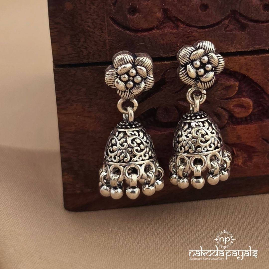 Floral Elegant Jhumka (J1858)