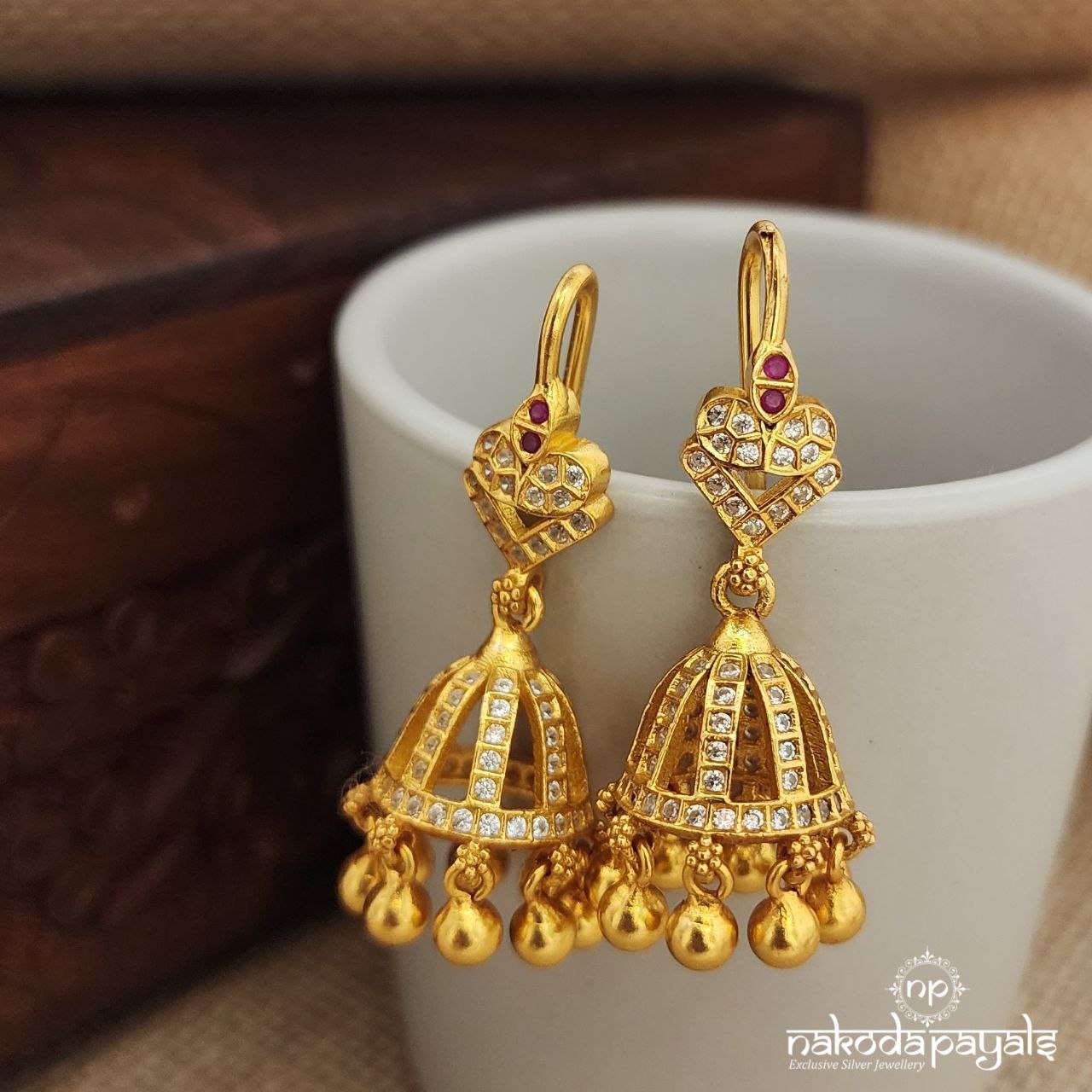 Glorious Ball Drop Hangings Jhumka (Ge8889)