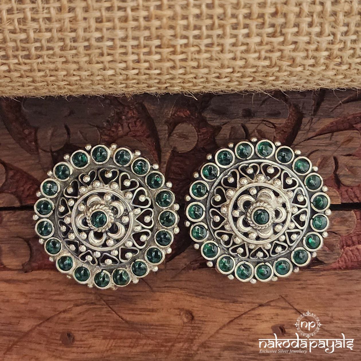 Amazing Oxidised Green Stud (S3555)