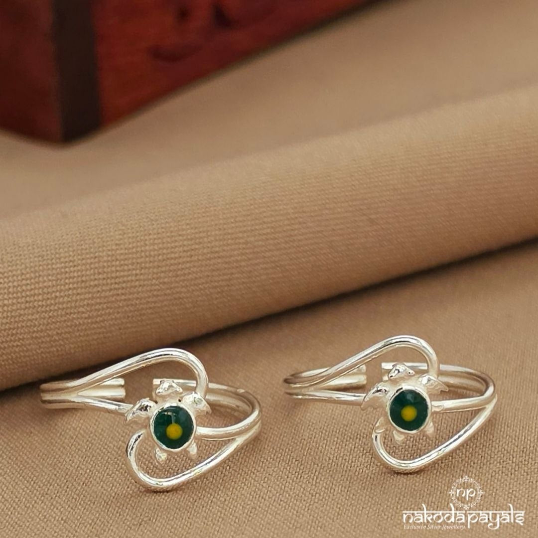 Exclusive Torquoise Toerings ( T4844)