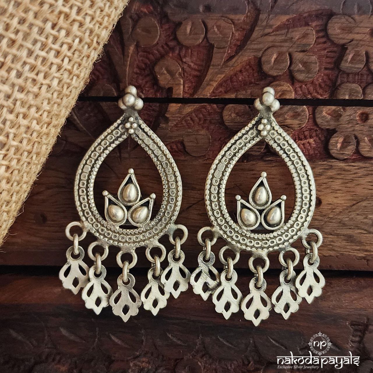 Gorgeous Oxidised Chandbali (C3652)