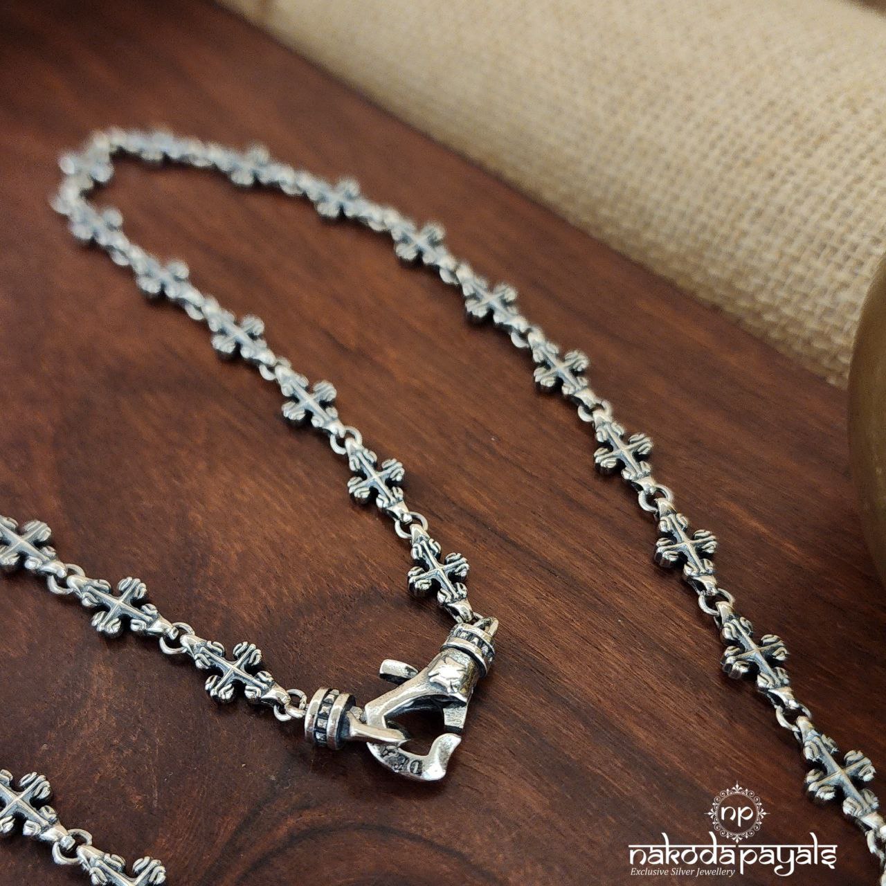 Plus Linked Men's Neckchain (Mc0616)