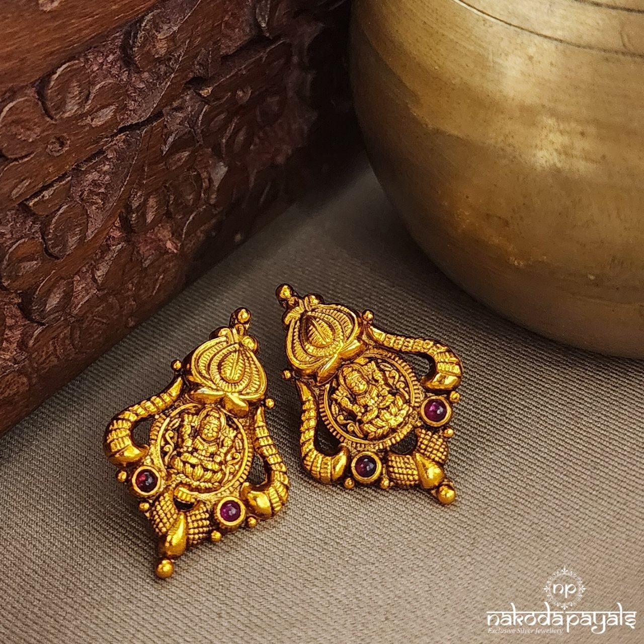 Temple Lakshmi Earrings (Ge10003)