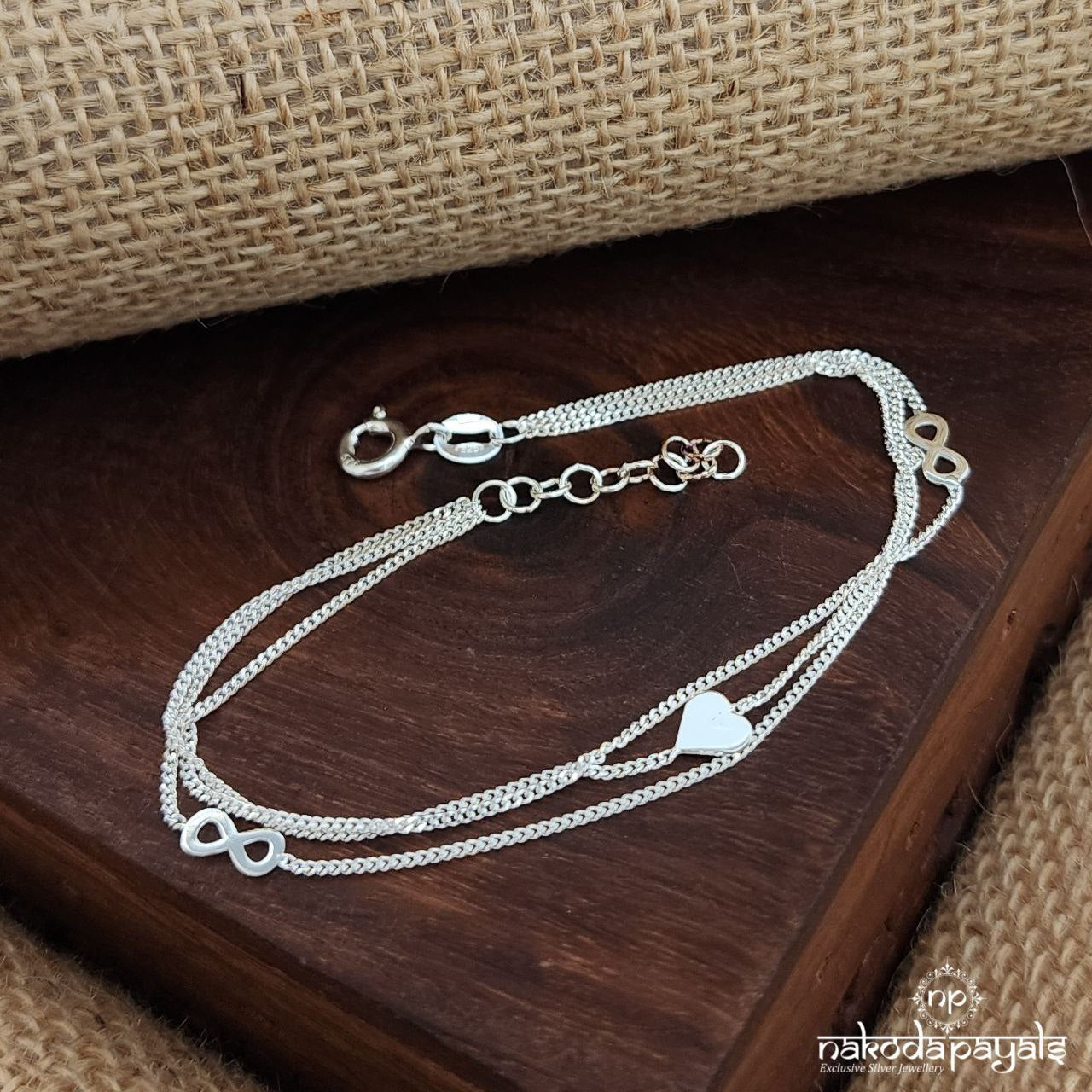 Sweetheart Infinity Bracelet (Br1687)