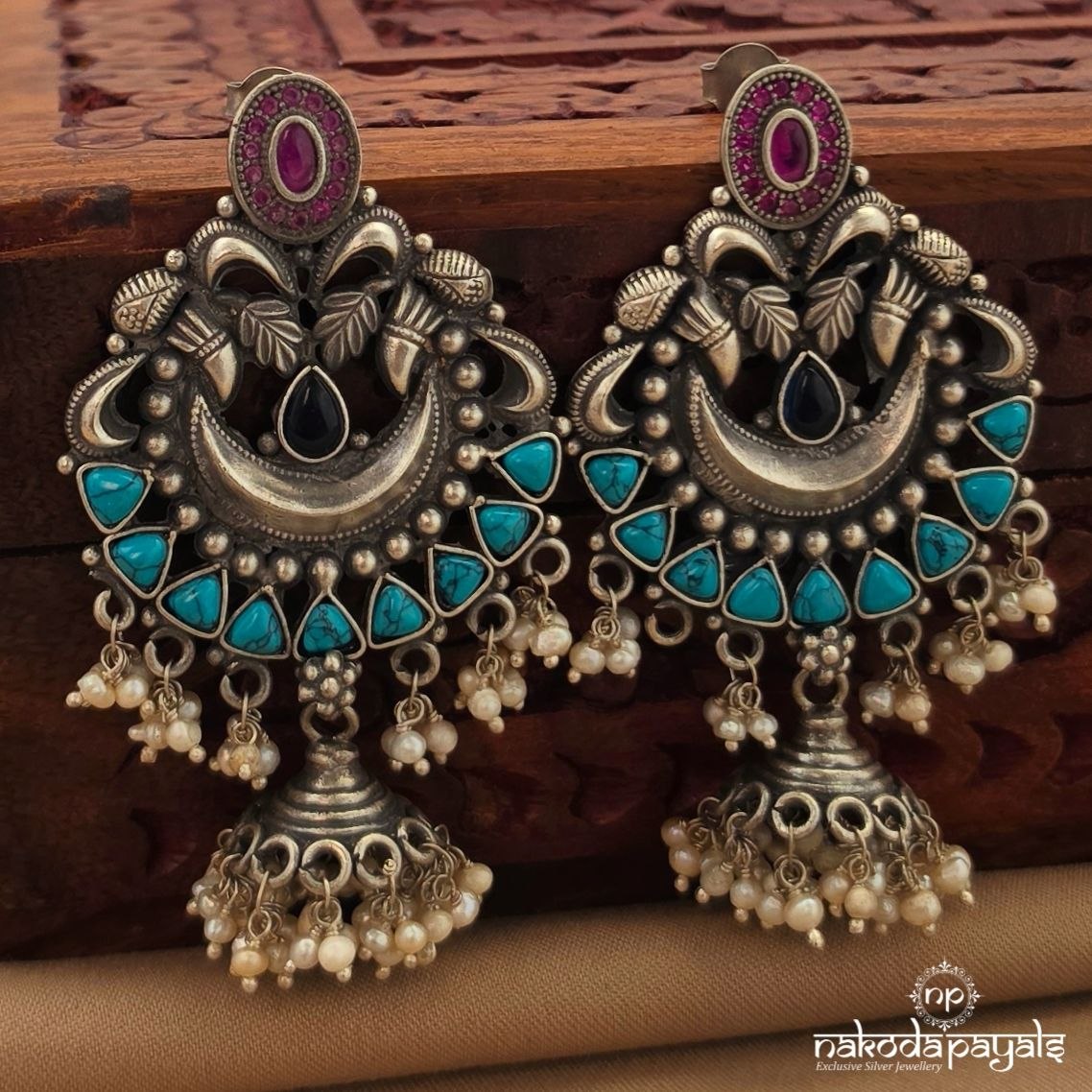 Turquoise Earrings (C4270)