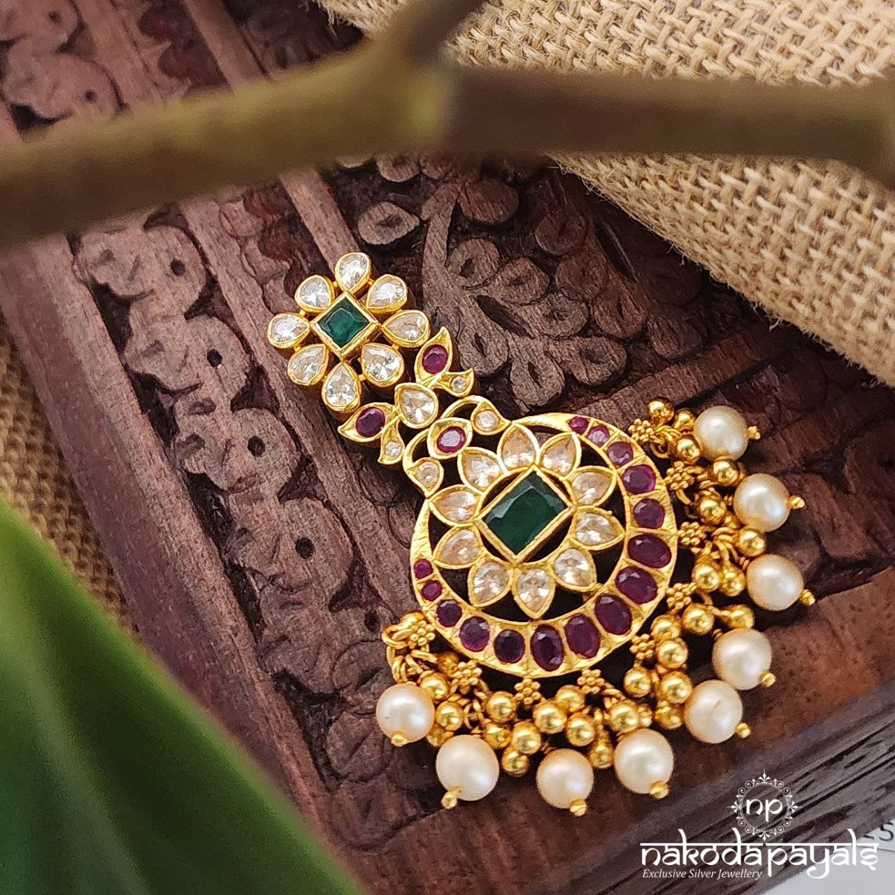 Charming Kundan Pendant (Gp1807)