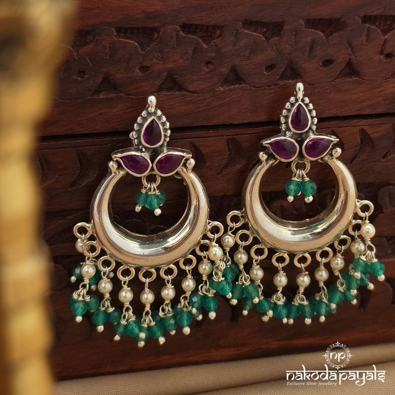 Trio Pink Pearl Chanbali (C4090)
