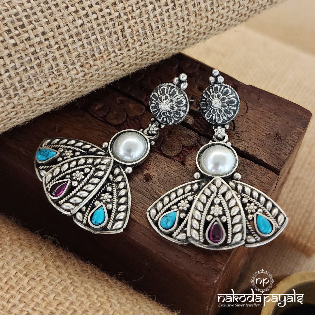 Torquoise Dangling Earrings (C2025)
