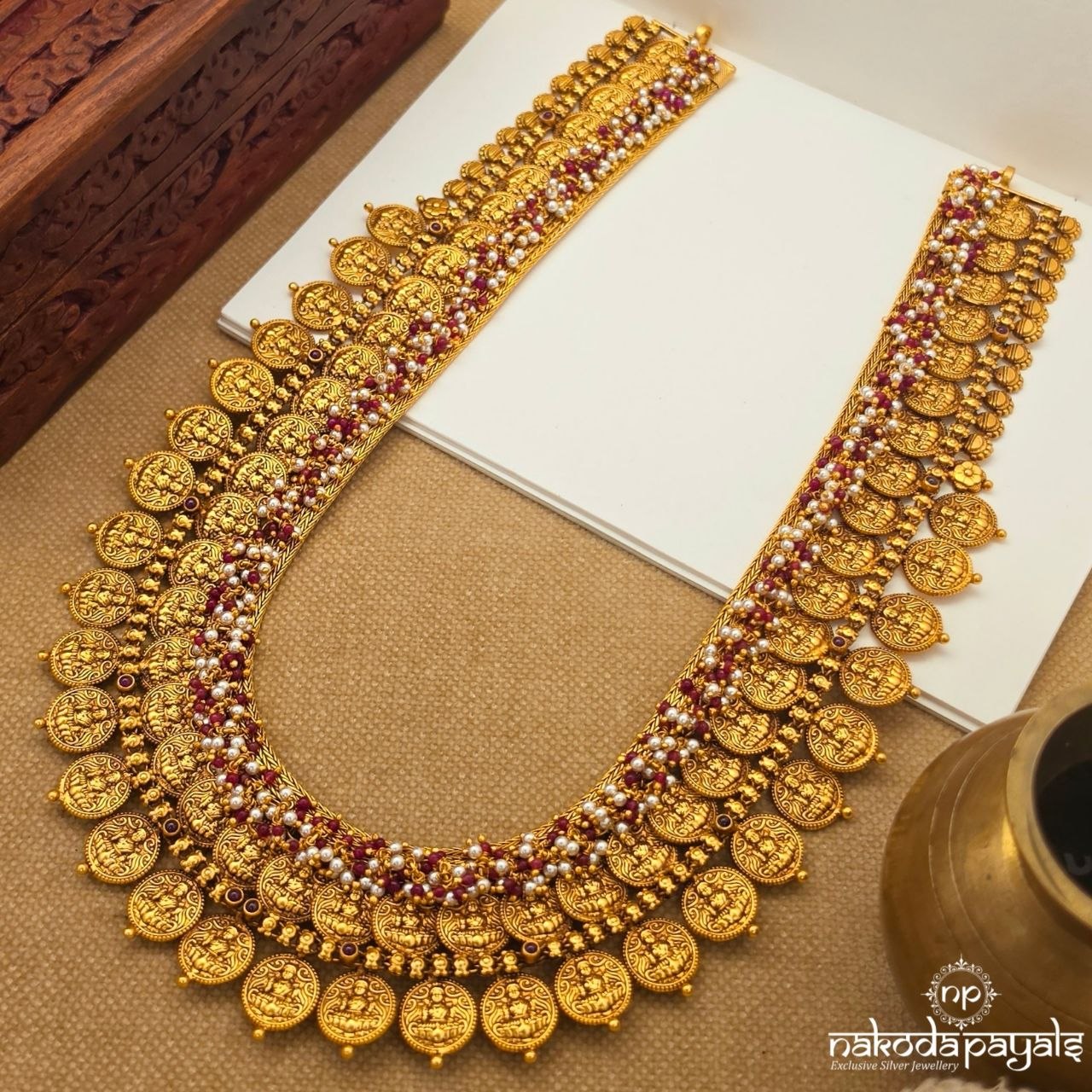 Traditional Kasu Neckpiece (Gn10683)