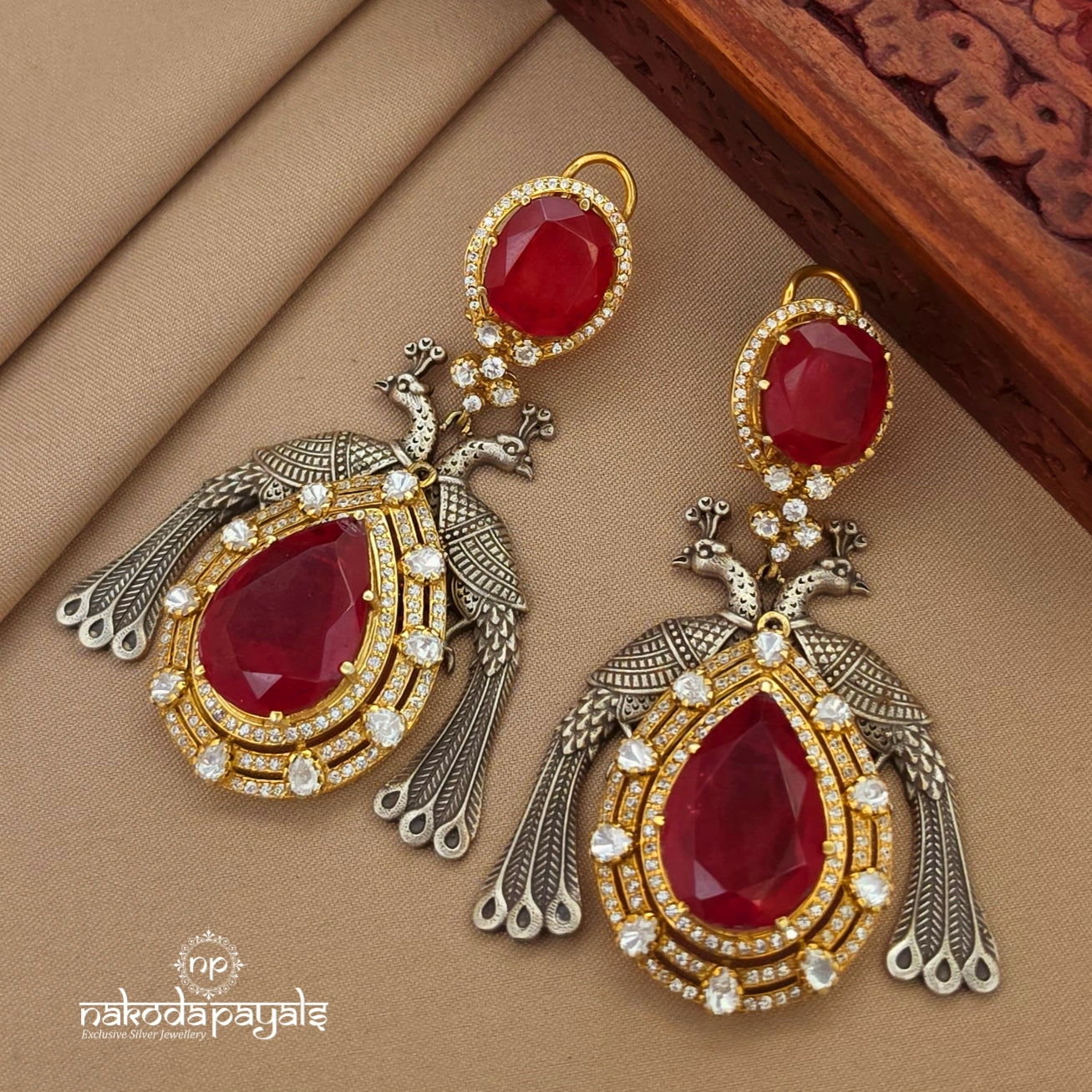 Peacock Exclusive Chandbali (C4099)