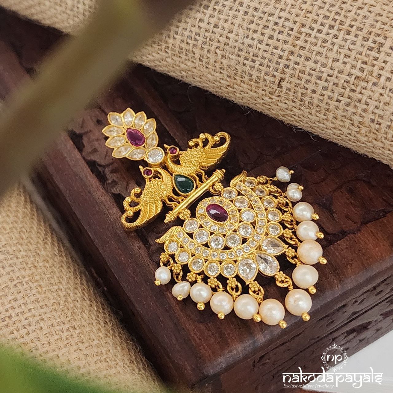 Royal Peacock Pendant(Gp1799)