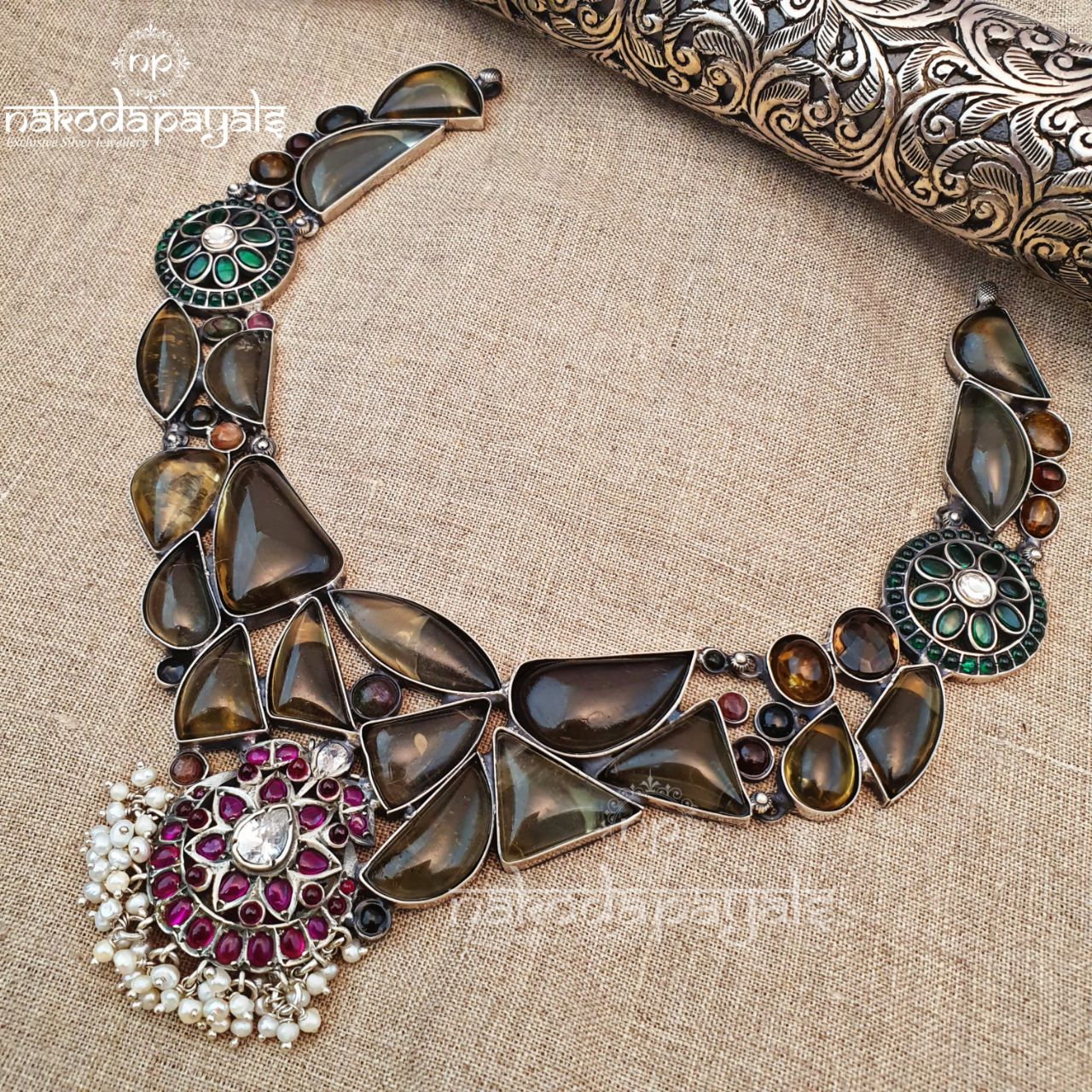 Diversified Smoky Topaz In Kemp