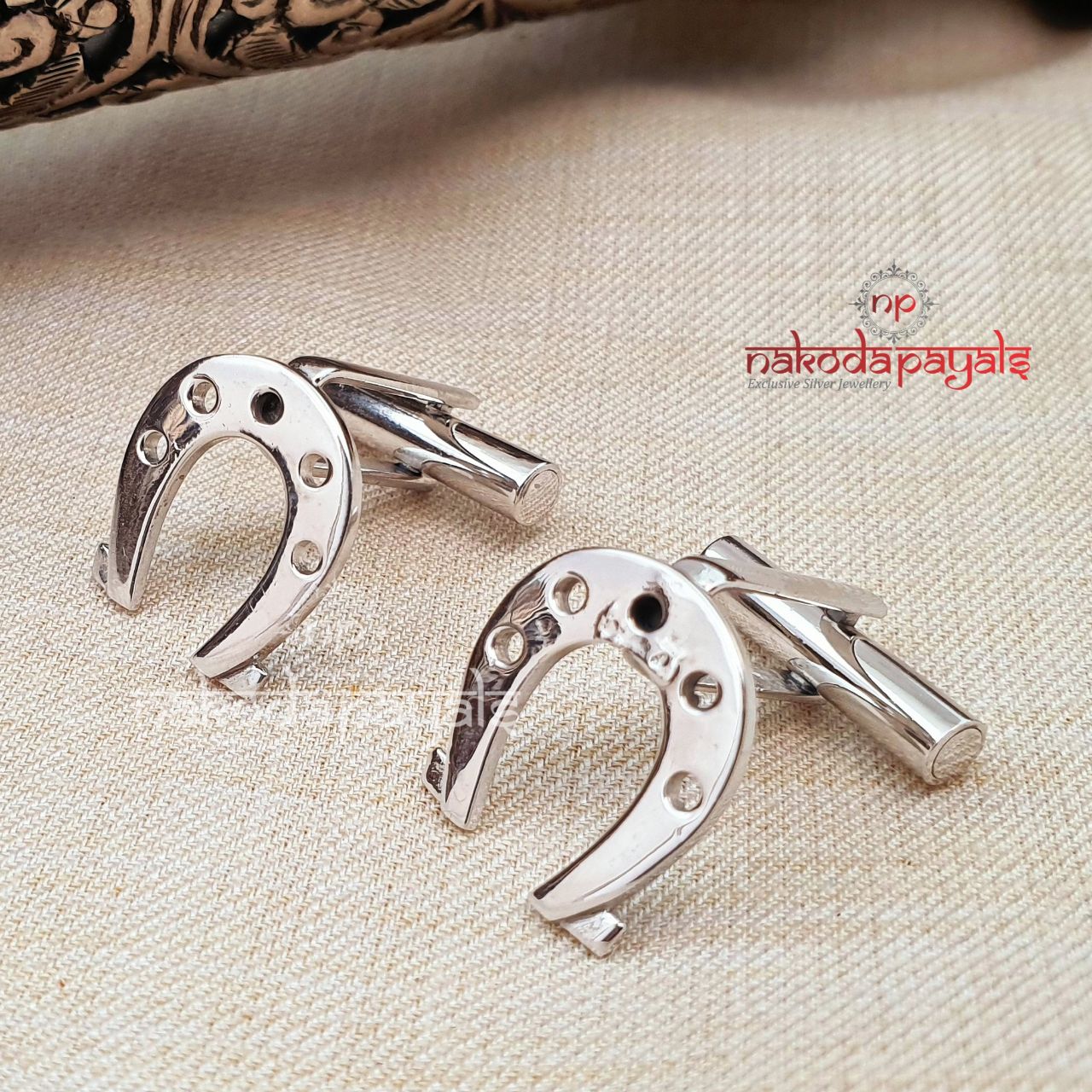 U Stripped Cufflinks