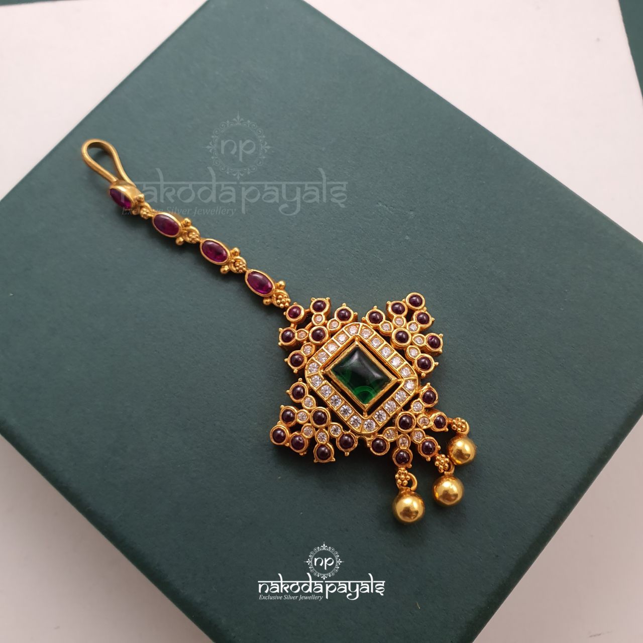 Alluring Drops Maang Tikka(GM0307)